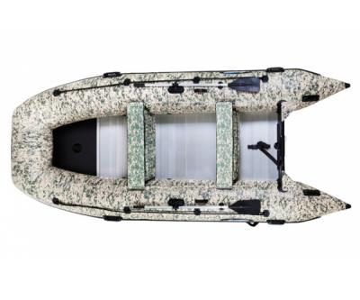 Лодка ПВХ Gladiator HD 370 AL CAMO моторная