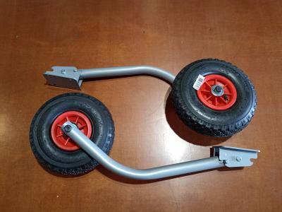 Транцевые колеса стальные откидные для НДНД