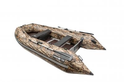 Лодка ПВХ Пиранья 320Q5 SL Gold (камуфляж) + комплект накладки с сумкой моторная